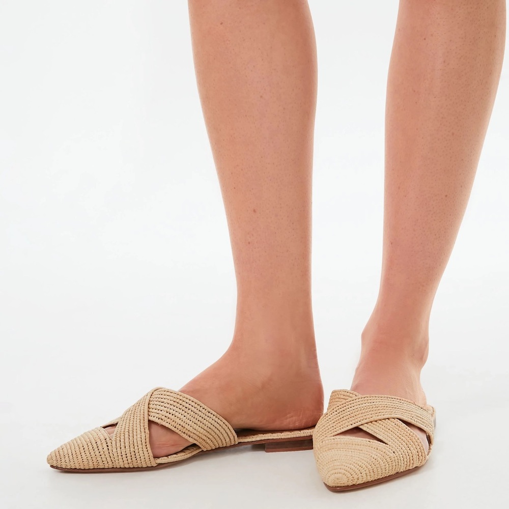 Le Mogador Azoulay Mules in Nude